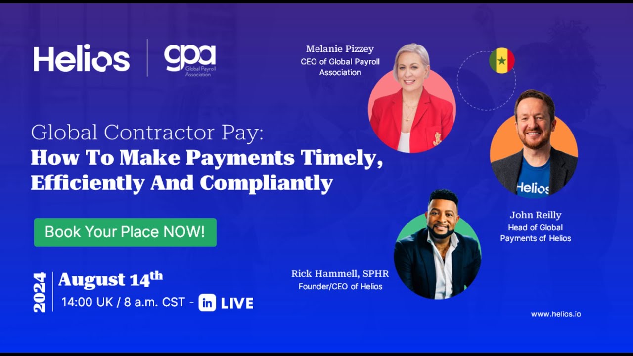 Global Contractor Pay: Make payments timely, efficiently & compliantly