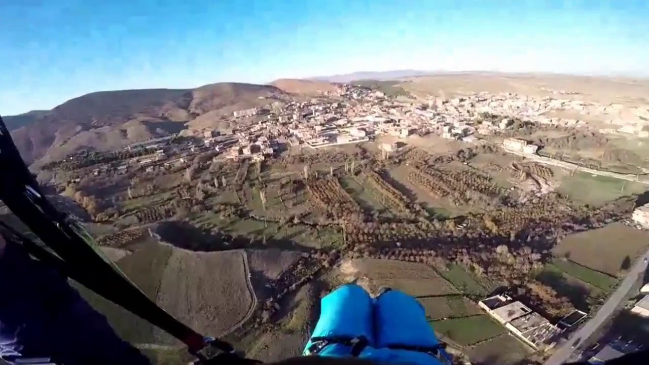 روعة وادي الطاقة من السماء./Oued taga du ciel
