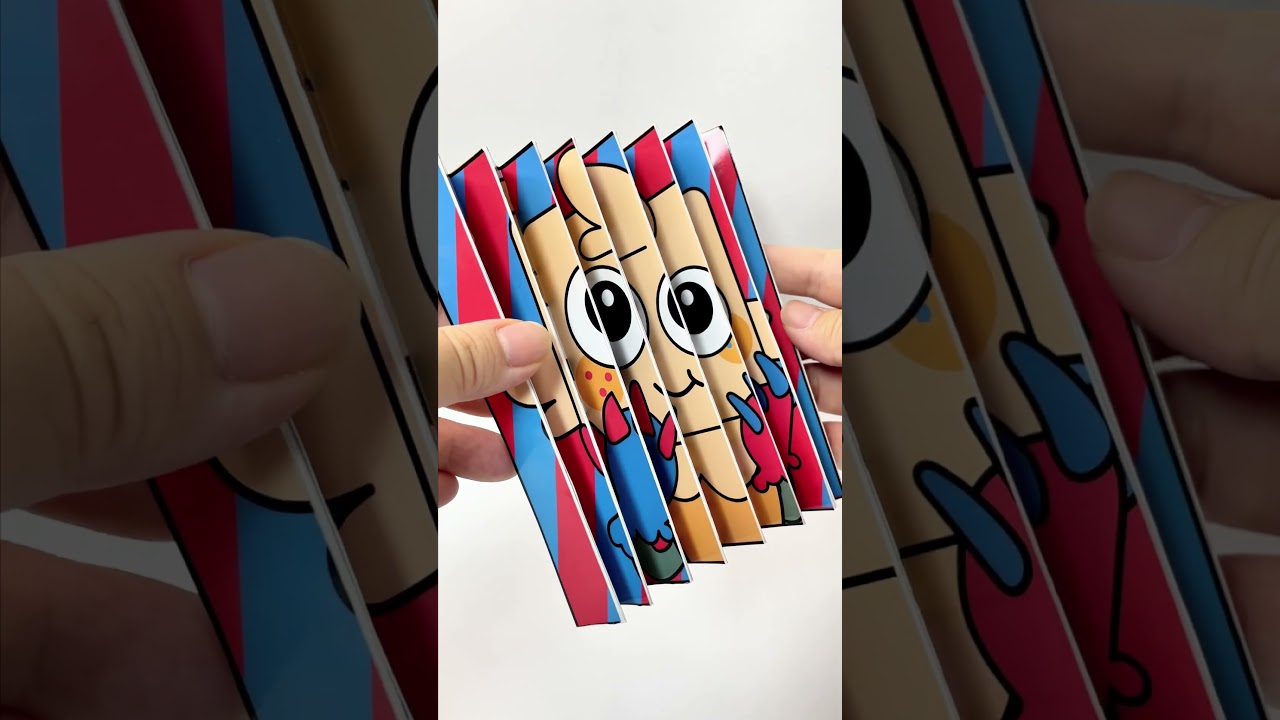 Бумажные поделки Dandy&rsquo;s World 💚 Что вы видите? 👀 #dandysworld #papercraft #paperdiy