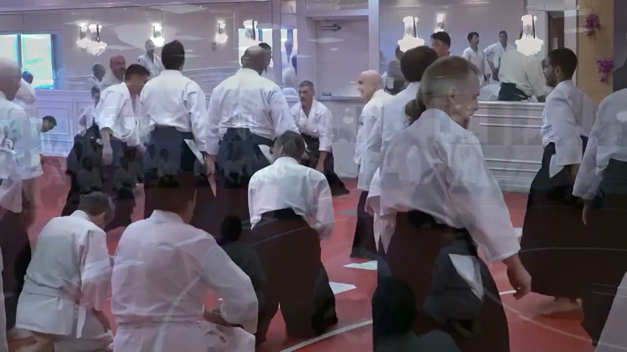 Florida Aikikai 2024 Wintercamp Class 12 Claude Berthiaume Shihan
