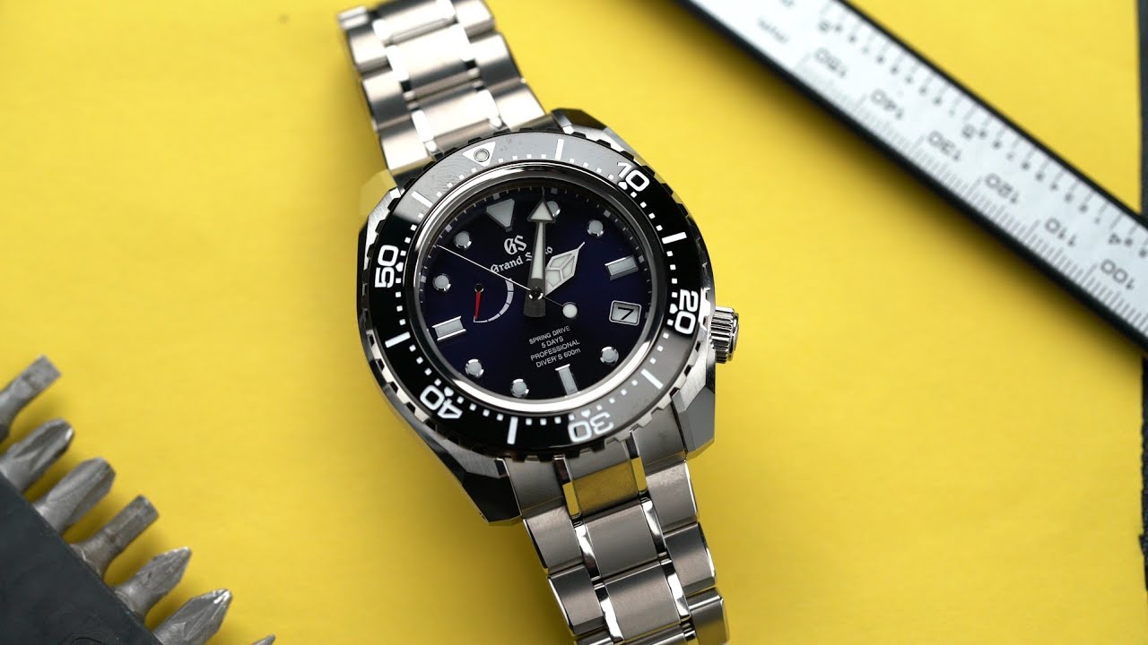 Grand Seiko Dominates Rolex Sea Dweller? | SLGA001 Blue Dial