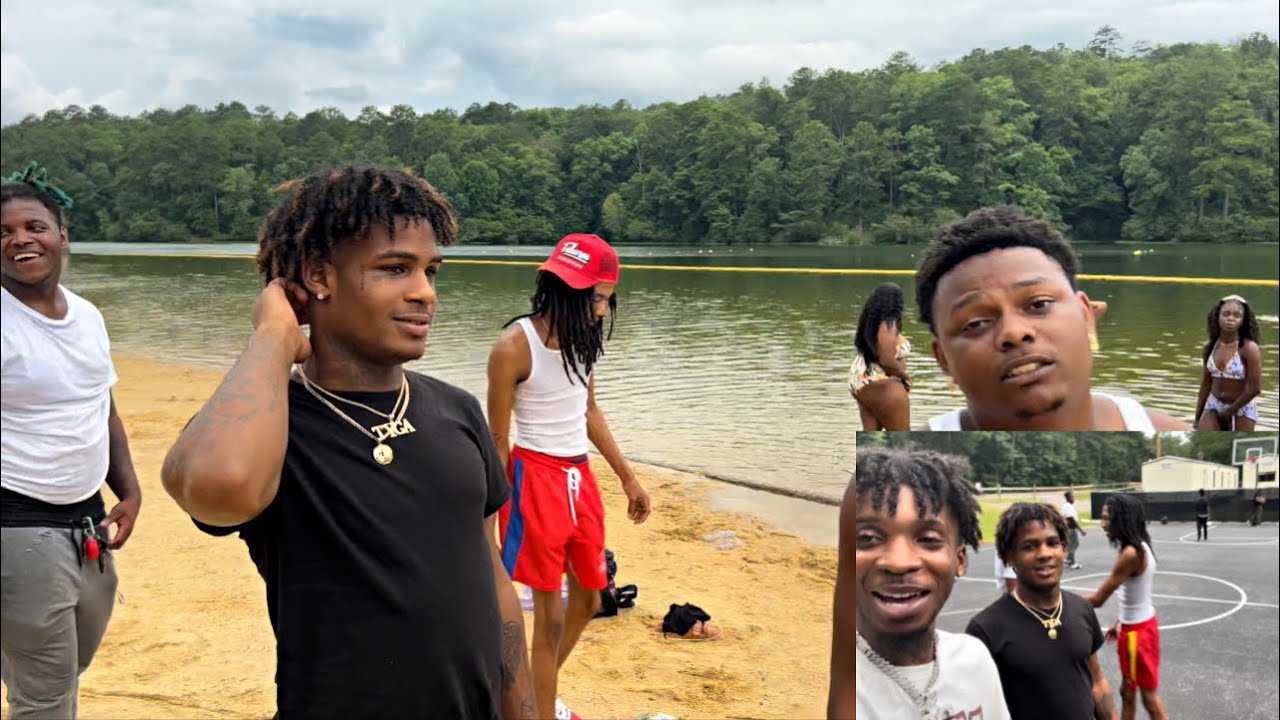 WENT TO THE BEACH 🏖 WITH MY HOOD FRIENDS! (SUPER FUNNY 😂MUST WATCH)