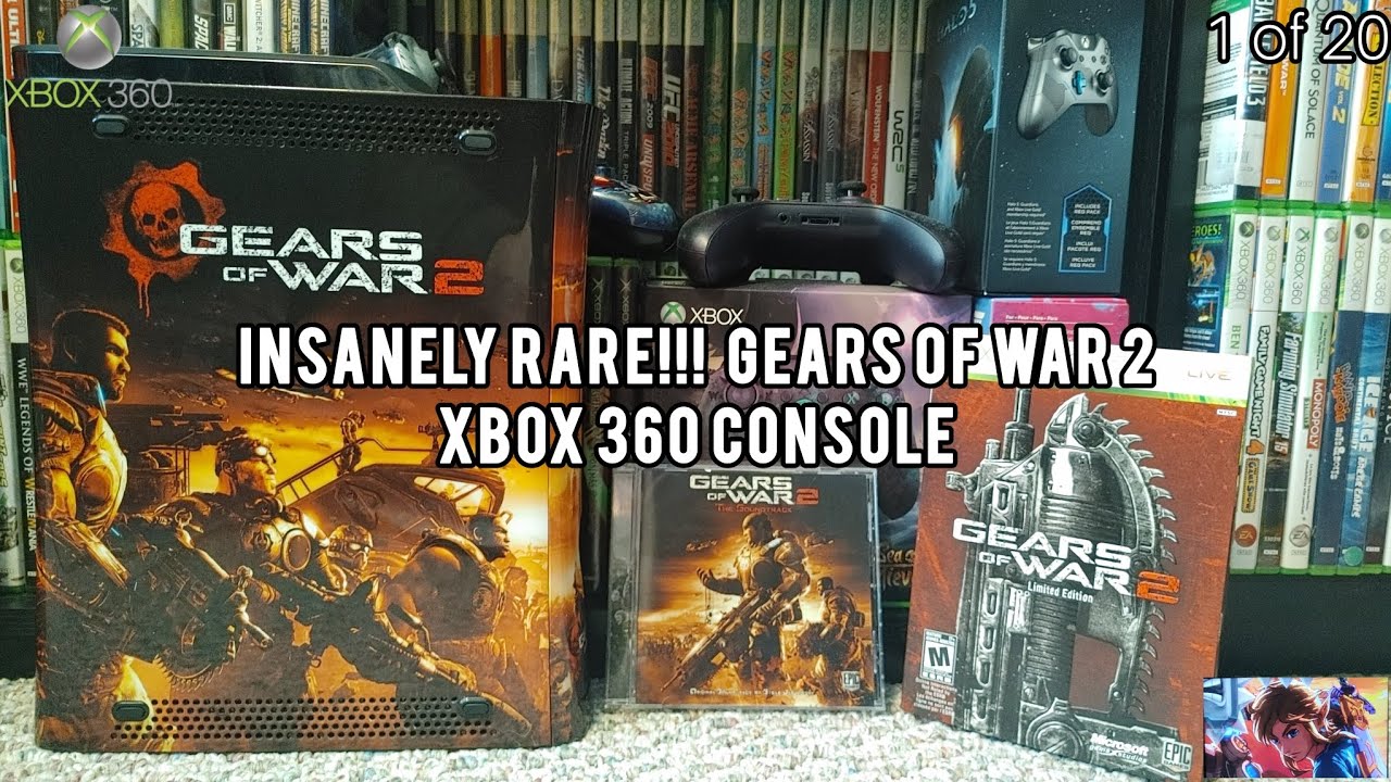 Gears of War 2 Hope Runs Deep Xbox 360 Console Ultra Rare