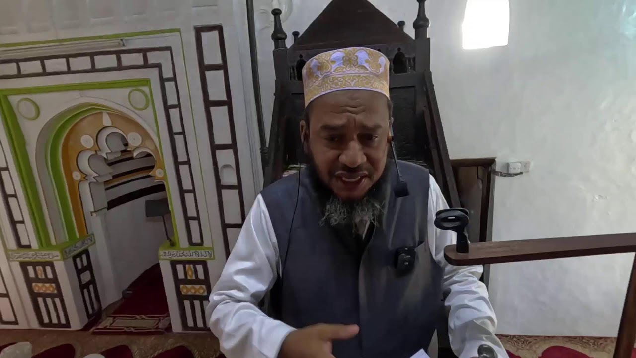🎧  Khutbah ya Ijumaa:
                 
🕌 MASJID Juma'a - 'SHELA' LAMU

🎤  SHEIKH OMAR ABDALLAH