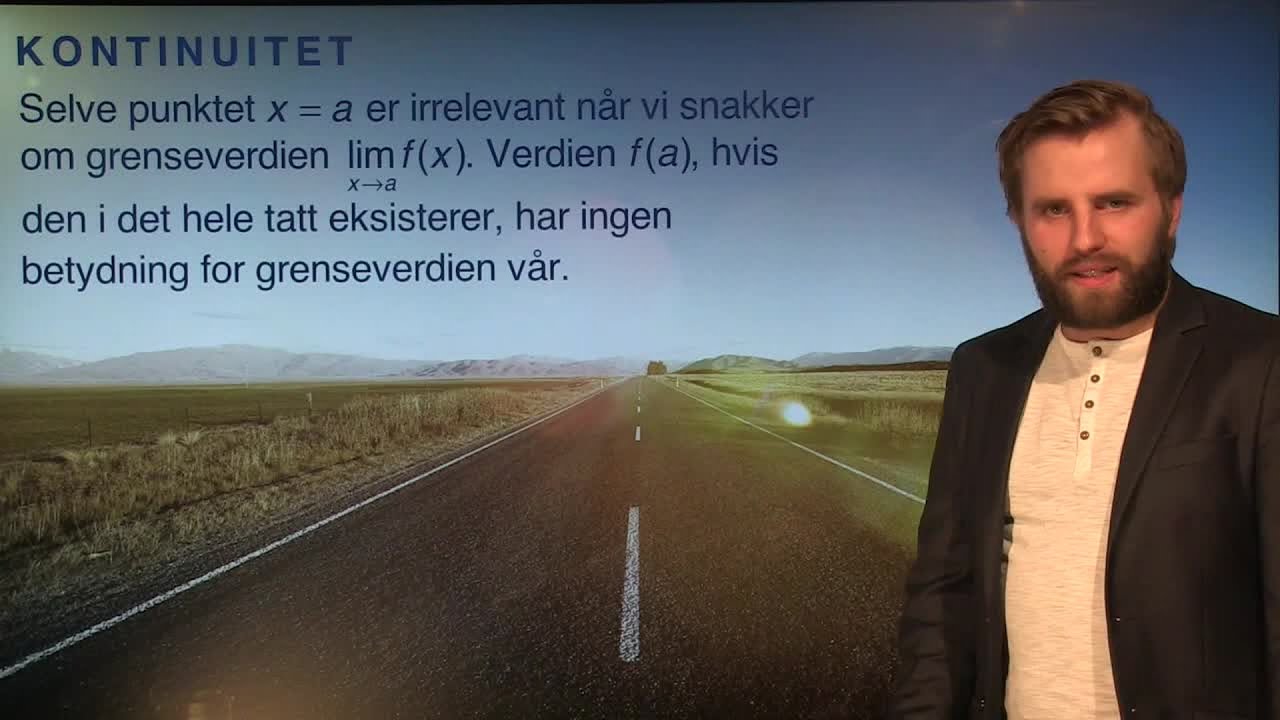 Matematikk S1: Kontinuitet