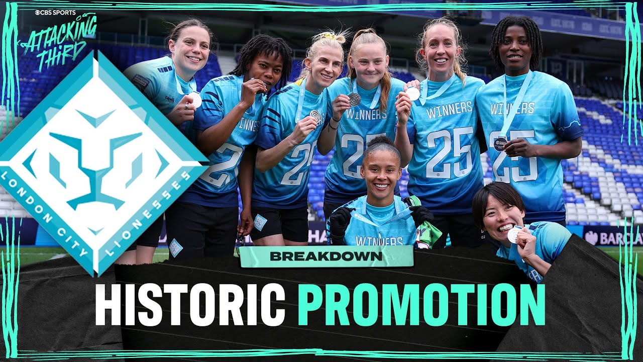 Celebrating the HISTORIC PROMOTION of London City Lionesses to the WSL 🔥 | Attacking Third