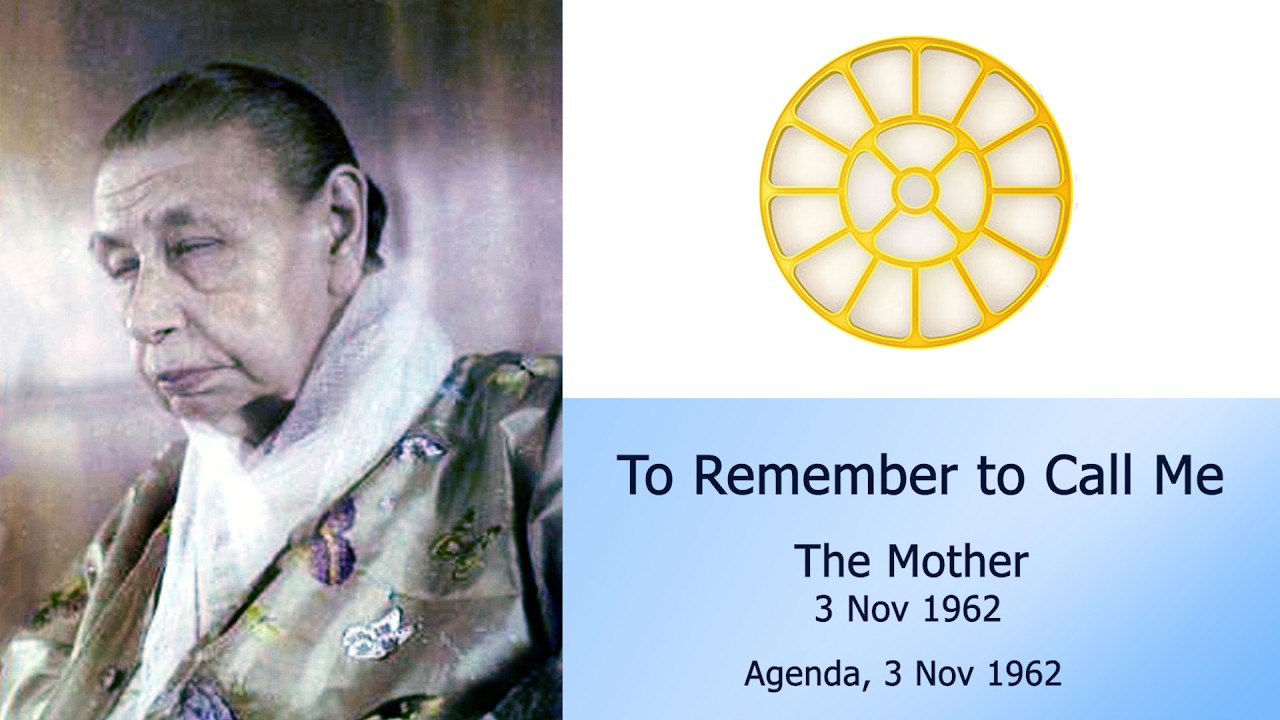 To Remember to Call Me (3 Nov 1962) - The Mother