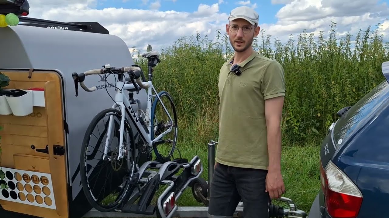 Bruno Camper von Kuckoo - Thule EW 900 Fahrradgepäckträger montieren