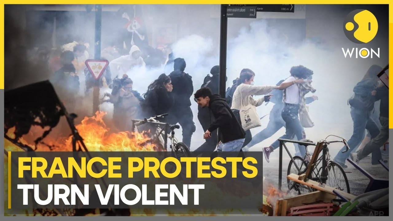 Paris: People vandalise buildings and roads across city | France | Latest World News | WION