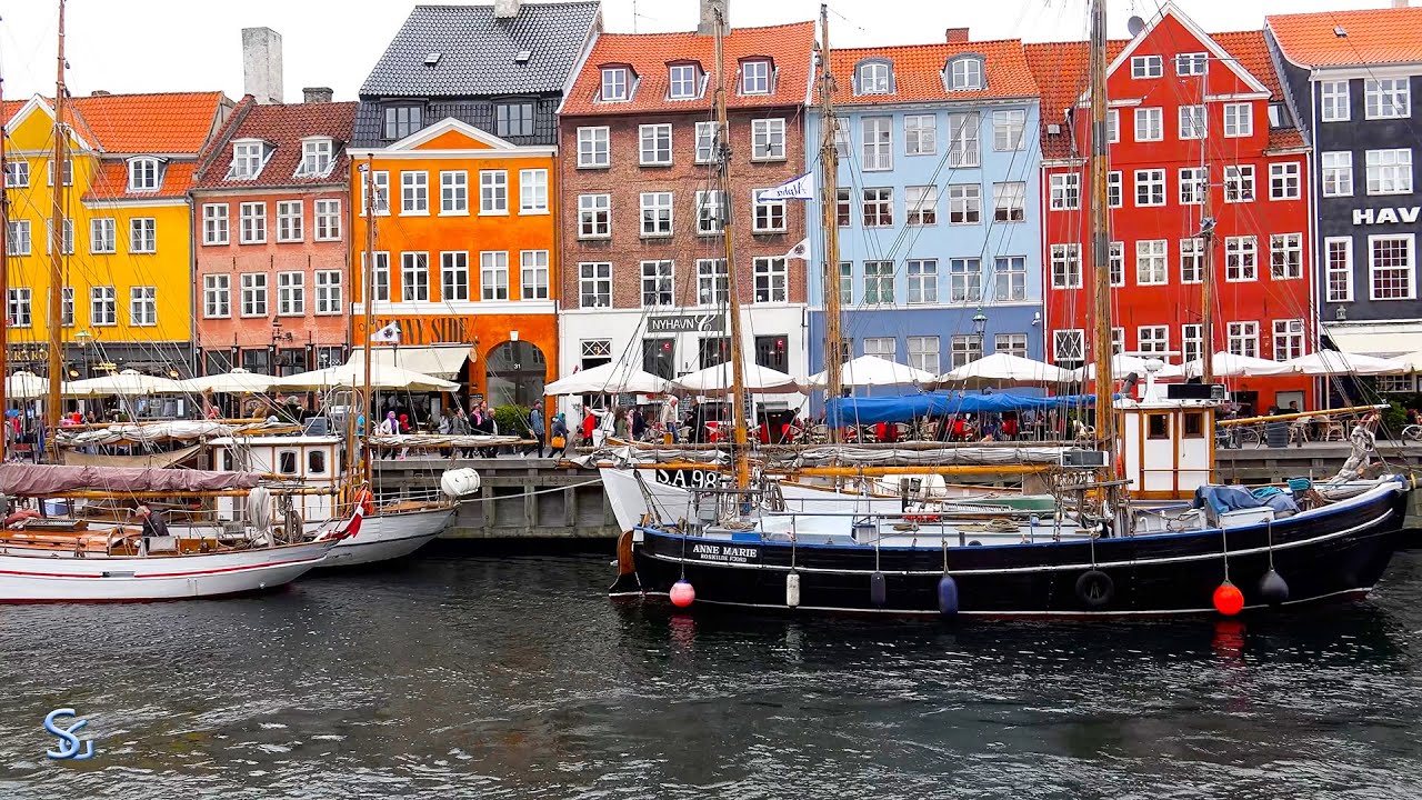 Copenaghen 4K,  Guida della città, documentario