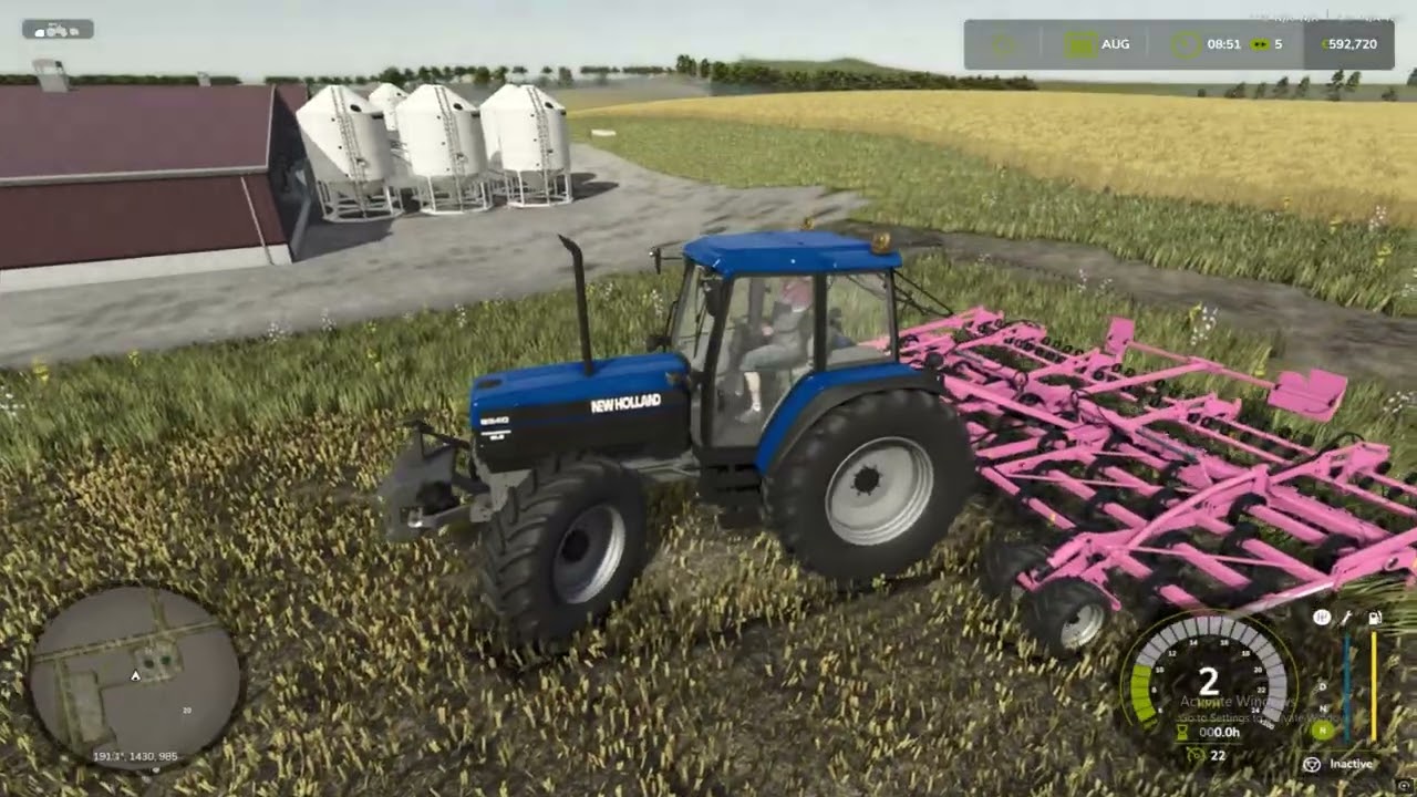 New Holland FAIL 😬 Case Saves the Day! | Farming Simulator 25 Realism Mod
