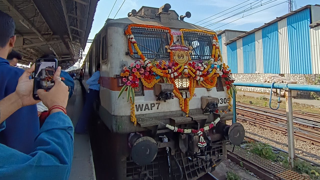 69th Birthday of Paschim Express | Indian Railways 