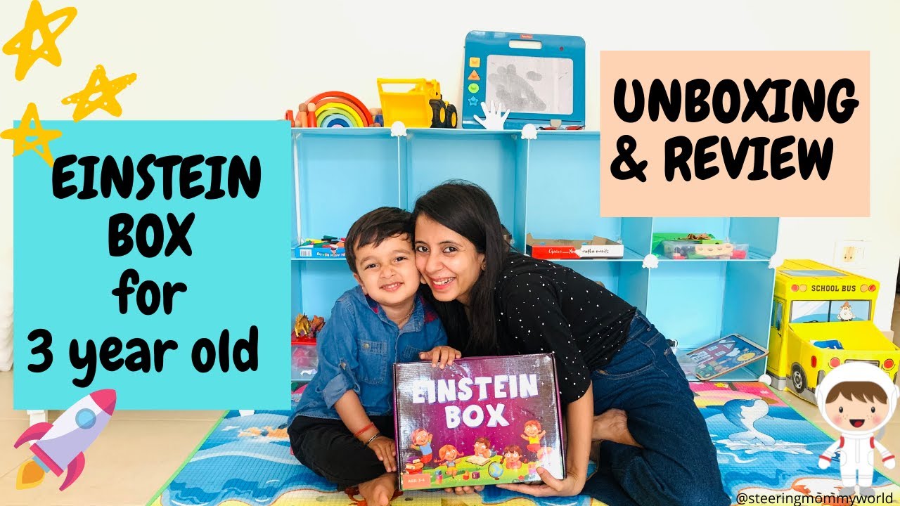 Einstein box for 3 year old || Unboxing & review || Activity box for toddlers