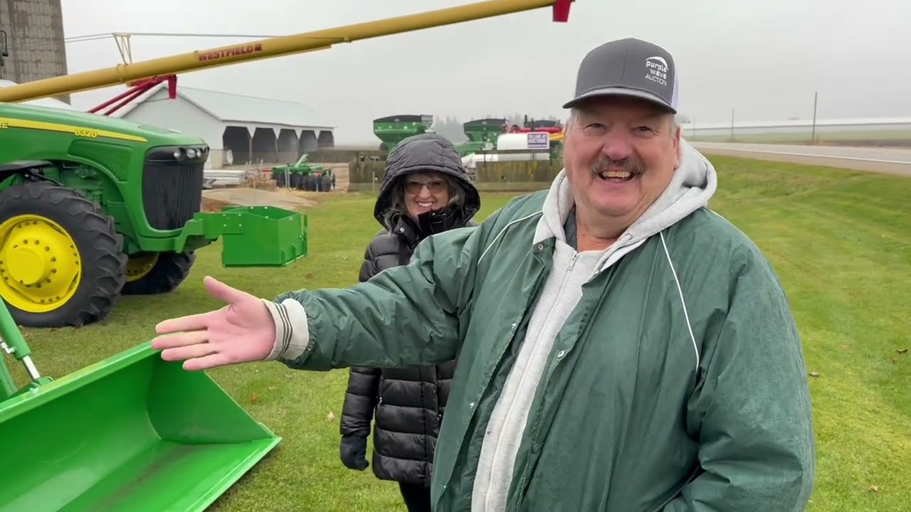Аукцион в честь выхода на пенсию фермеров Джима и Джоди Джонсон — Осейдж, штат Айова — 30 декабря...