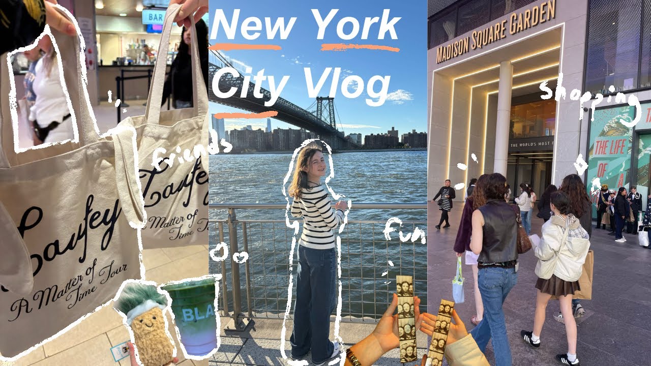 New York City VLOG | Laufey Concert, Bookstores, Bagels, and Good Times with Friends