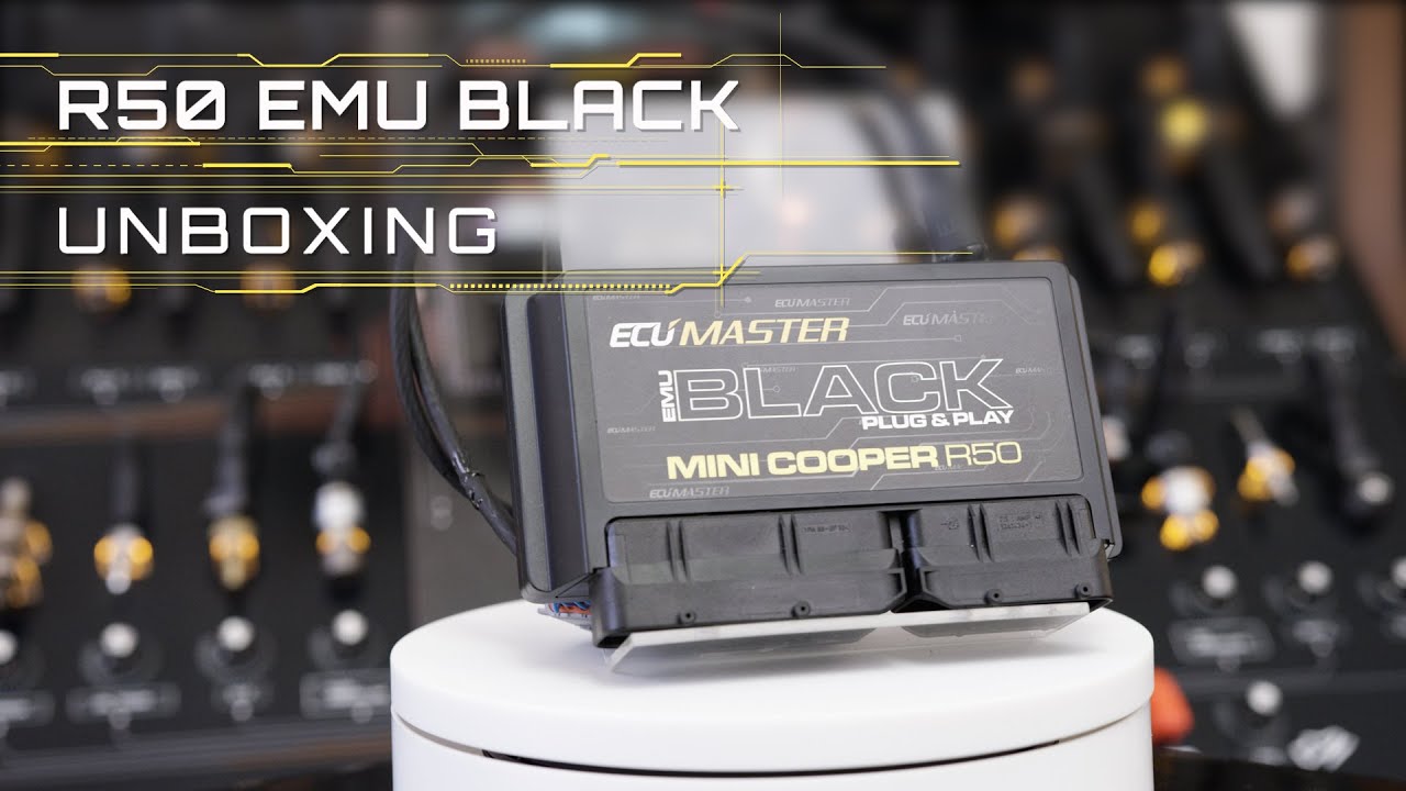 ECUMaster Mini Cooper R50 EMU Black Plug in ECU Unboxing