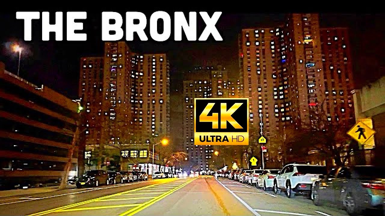 Driving Tour 4k Bronx, Eastchester To Queens | New York City
