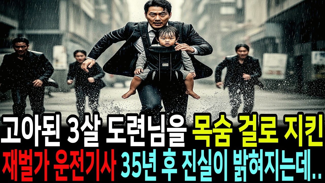 억울하게 고아가된 3살 도련님을 목숨걸고 지킨 재벌가 운전기사. 35년 후 진실이 밝혀지는데.. | 인생사연 | 인생지혜 | 오디오북 | 감동사연