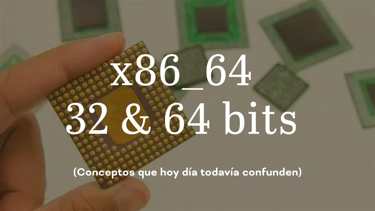 32 vs 64 Bits: Diferencia REAL entre Hardware y Sistema Operativo