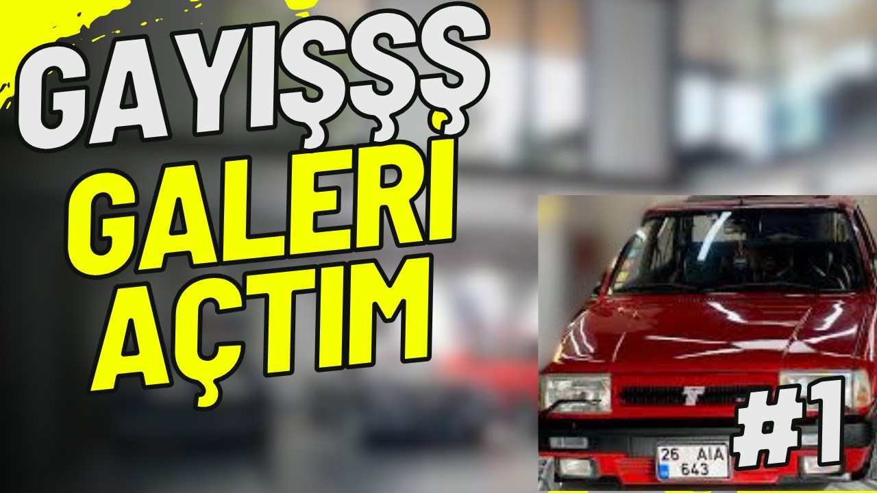 ARABA GALERİSİ AÇTIM GAYIŞŞŞ ARABALAR BURDA(car for sale 2023)
