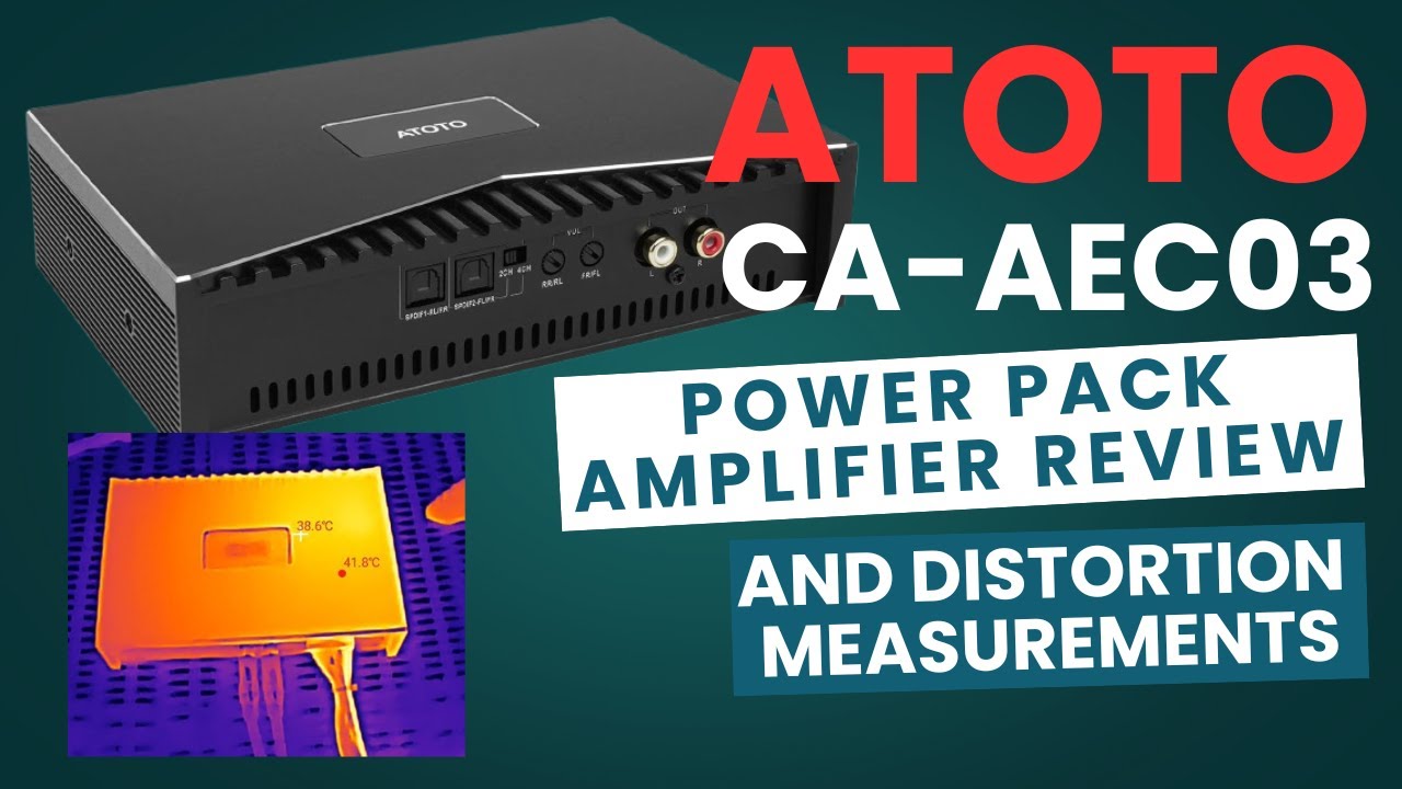 ATOTO amplifier - CA-AEC03 power pack amplifier review