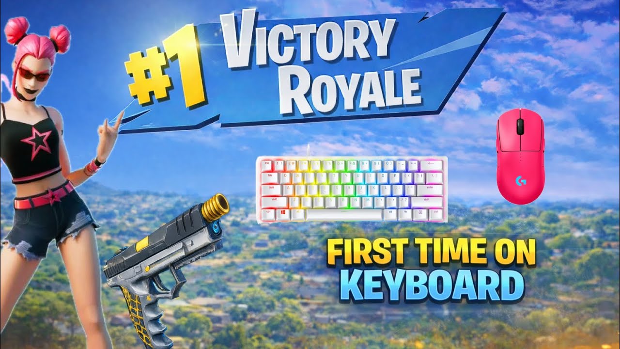 FIRST GAME ON KEYBOARD AND MOUSE!😱COZY GAME. 15KILLS 2. Place😭