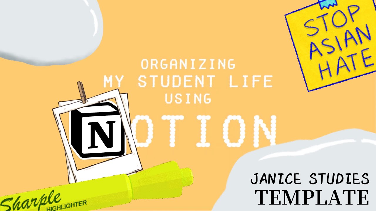 Notion for Students Using Janice Studies' Template