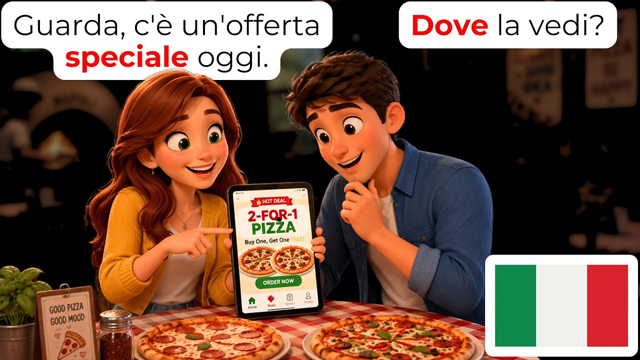 🇮🇹 Stuck Ordering in Italy? | Master App Caf&eacute; Talk | A1-A2