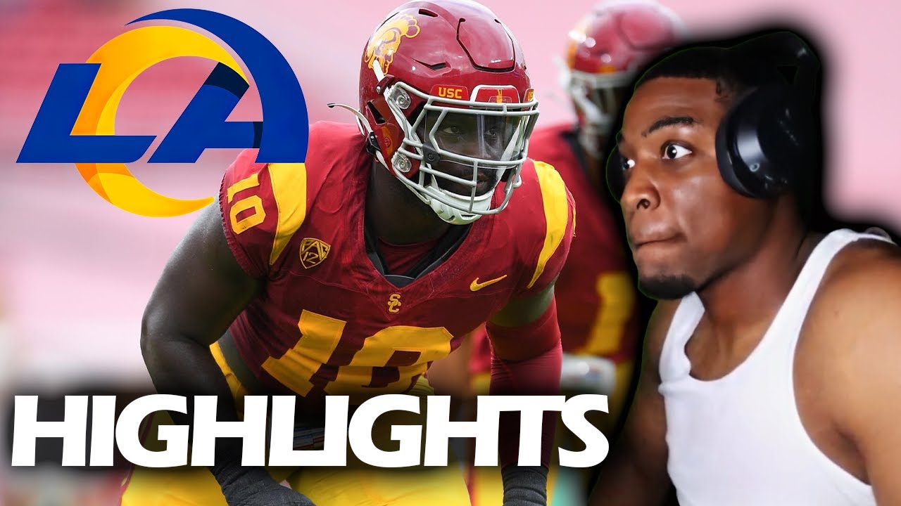 (LB) Jamil Muhammad Highlights | 2025 NFL Draft - LA Rams