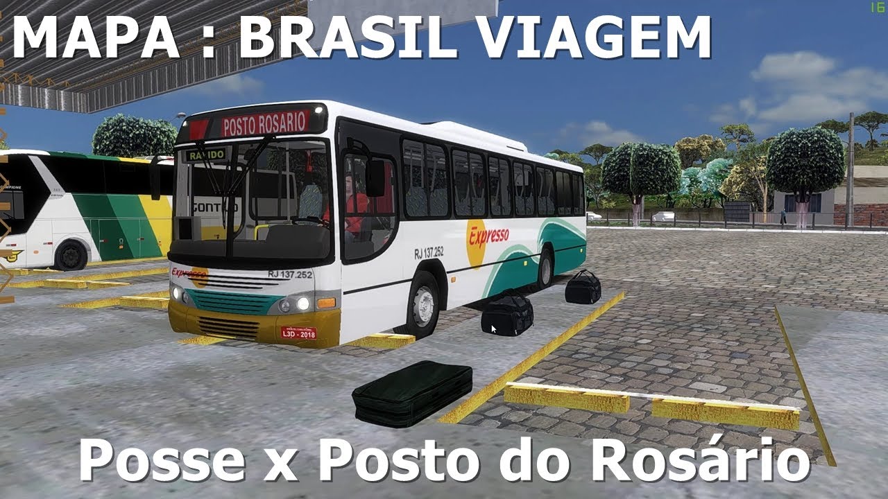 OMSI 2 - MAPA Brasil Viagem - Viagem curta : Posse x Posto Rosário [+DOWNLOAD]
