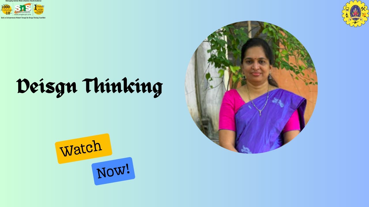 DT Video || Dr.R.Kanmani || SNS Institutions