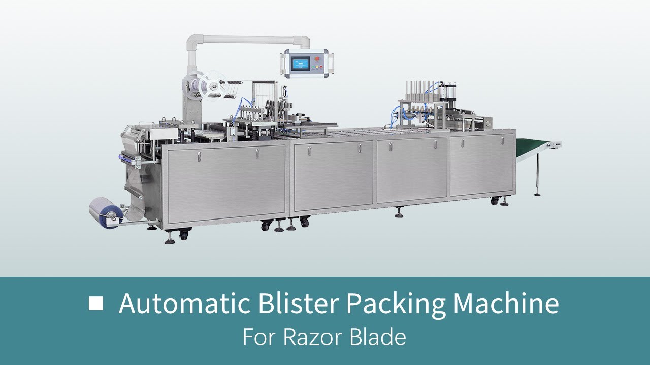 Blister Card Machine for Packing Razor Blades