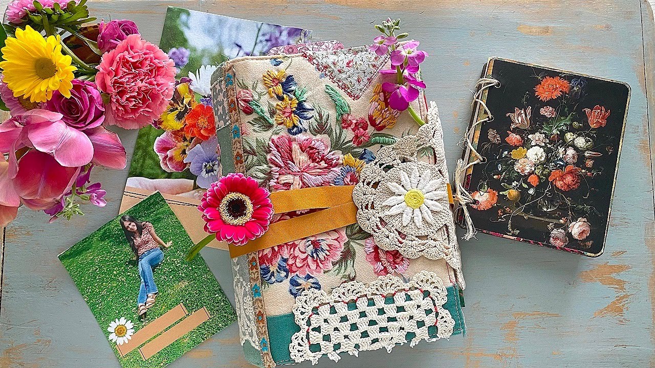 My Current Junk Journals, Altered Books, & Notebooks That Inspire Me!