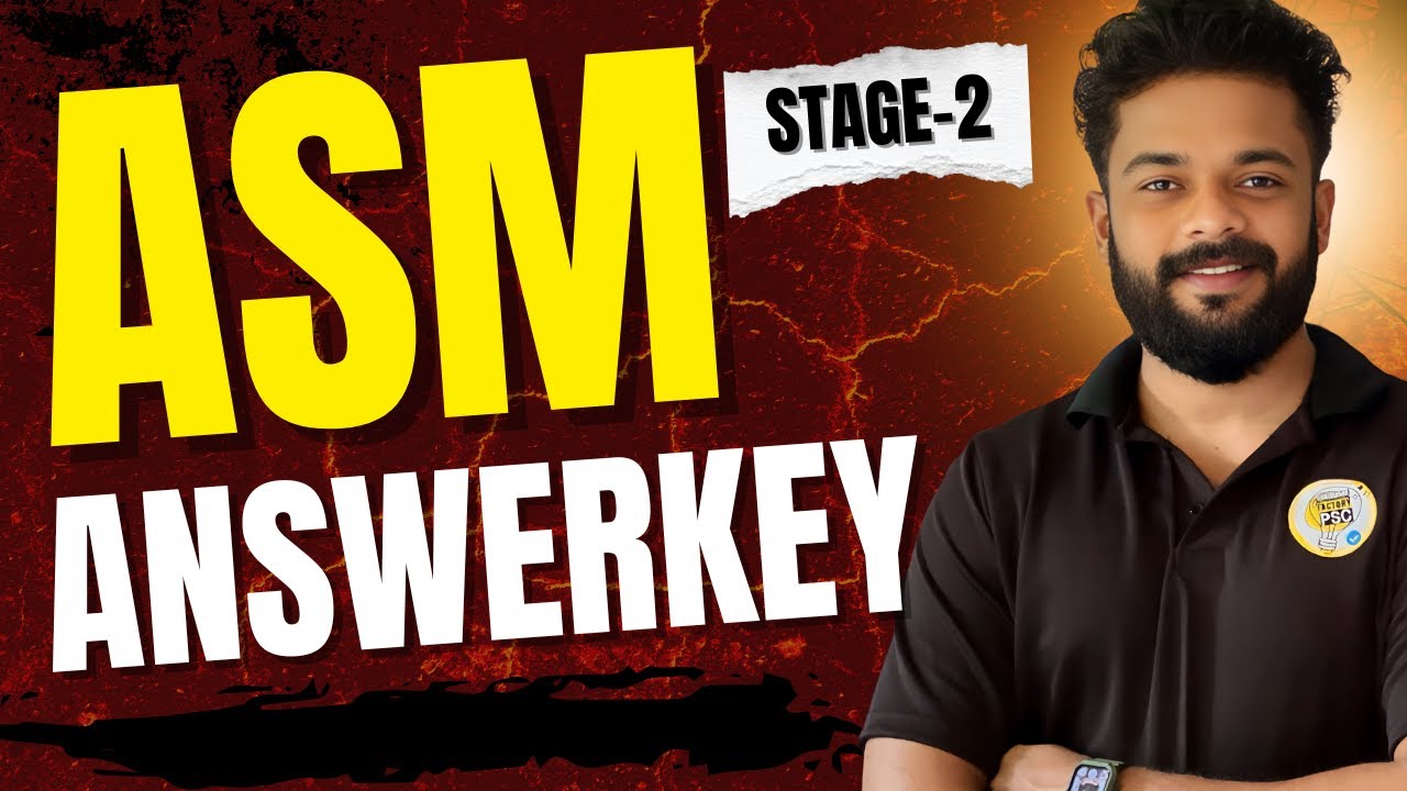 ASM STAGE-2 ANSWERKEY | Assistant Salesman Stage-2 Answerkey Discussion | Knowledge Factory PSC 