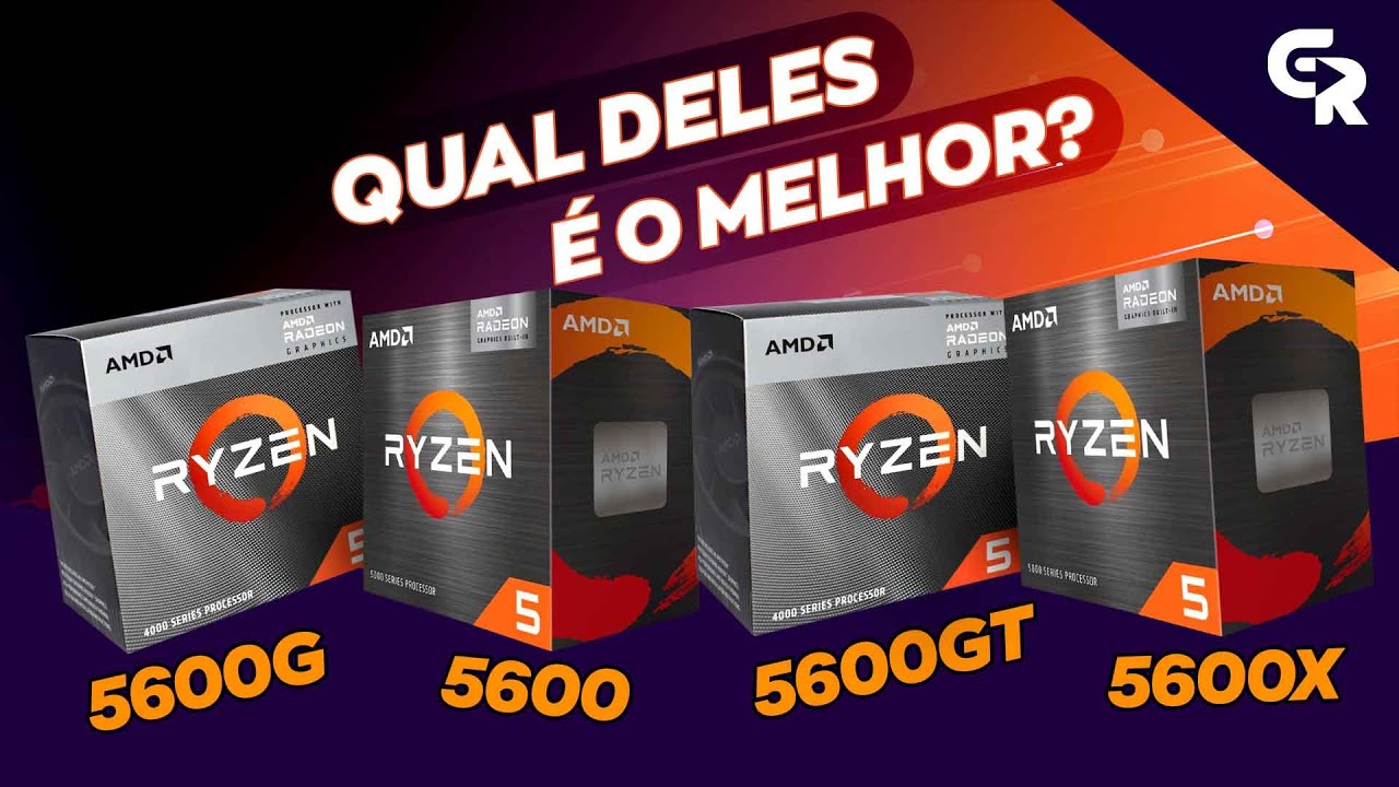🟢 RYZEN 5 5600 | 5600X | 5600G | 5600GT | Quais as diferenças e qual deles é melhor não comprar!