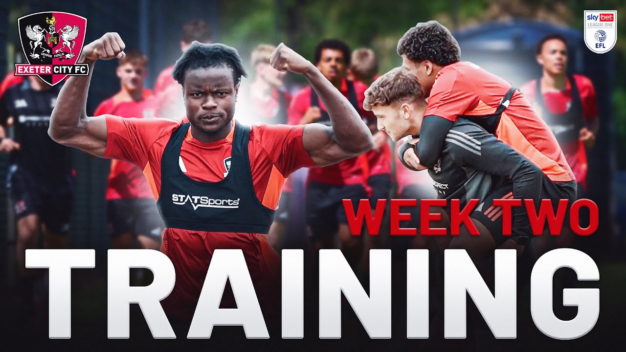 Pre-season training: Week 2️⃣ | Exeter City Football Club