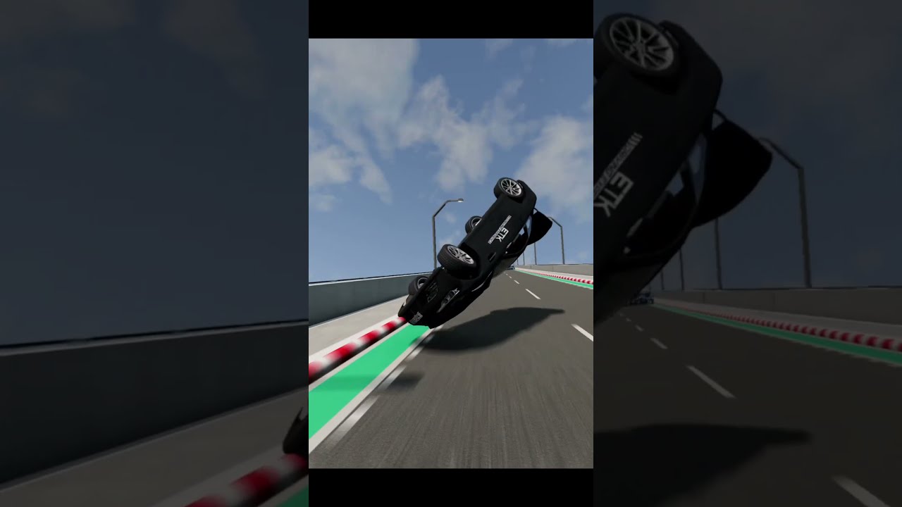 back to back speedy car chase | Crash Dominators #epiccrashes #epiccollisions #beamngdrive