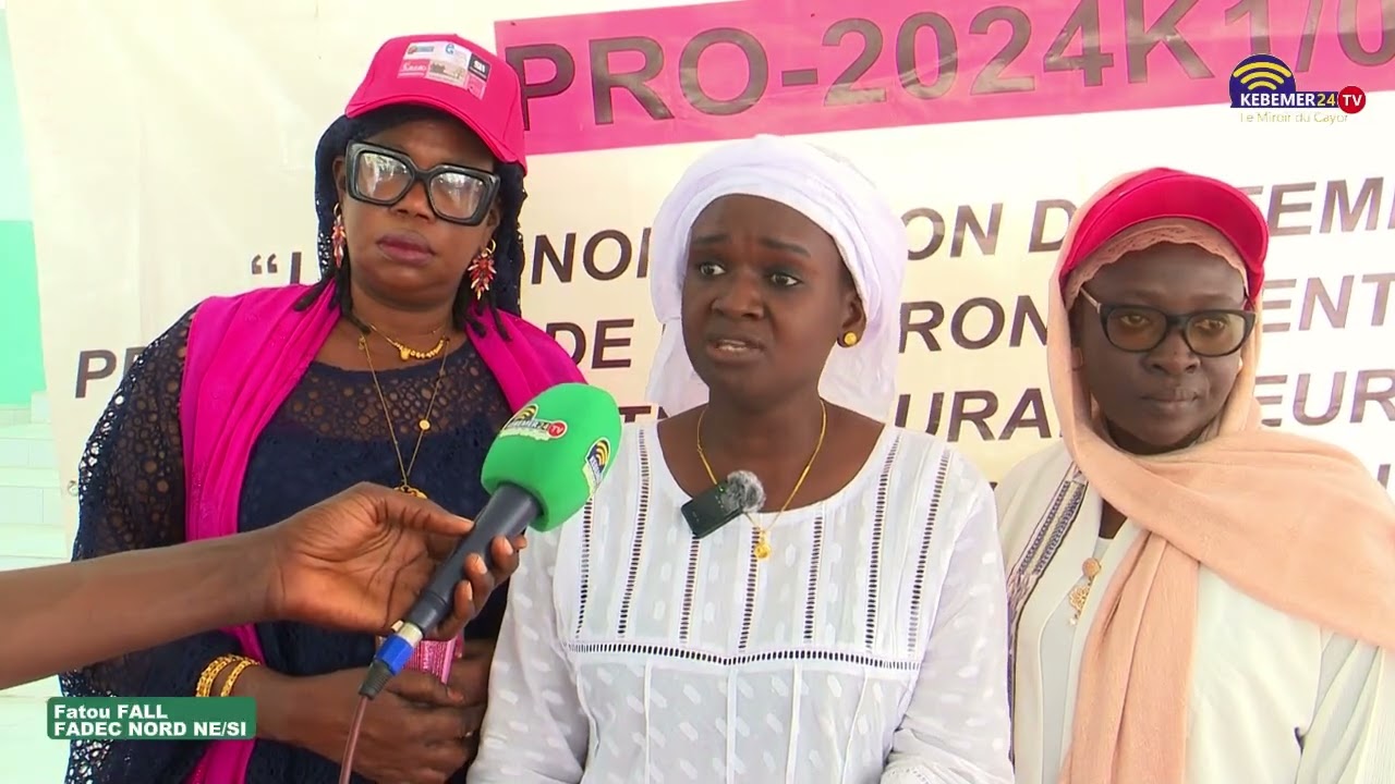 Le réseau des femmes activistes de kebemer et l'AJS avec Fadec Nord Si célèbrent la femme à Adoulaye
