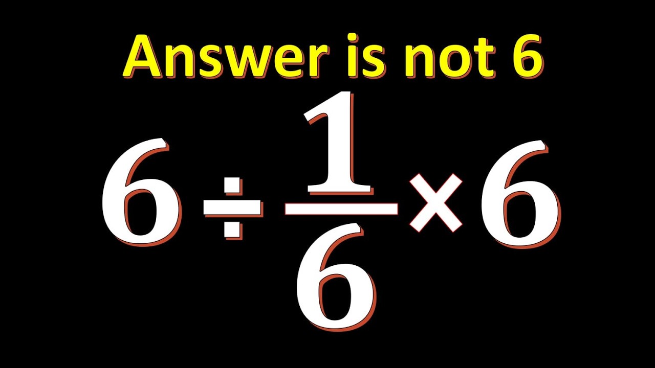 Try Solving This Tricky Math Expression!