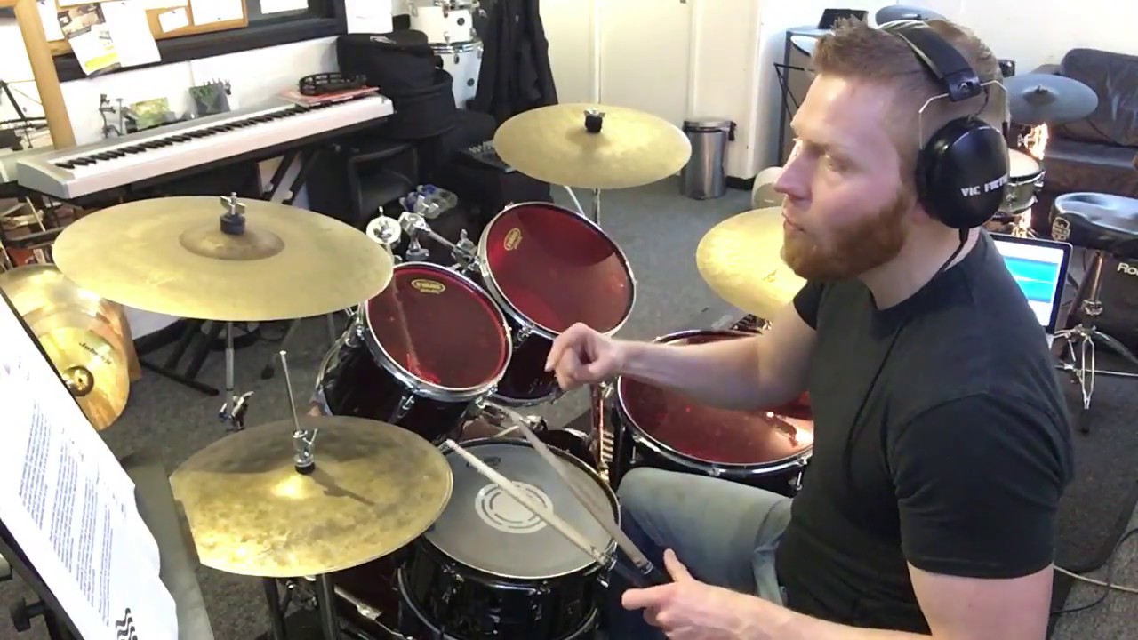 How To Play Fast Bass Drum - Time Functioning Patterns 