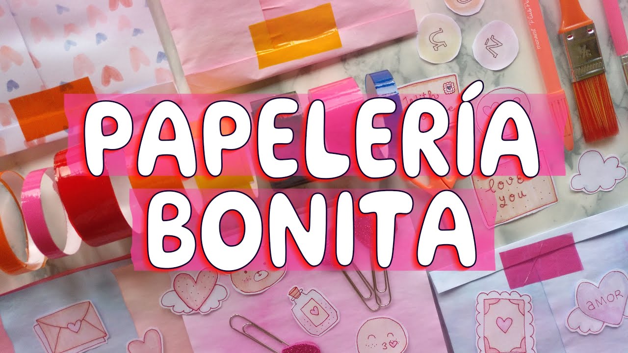 KIT de PAPELERÍA CASERA BONITA (12) 🦋 MANUALIDADES CON PAPEL y OTRAS IDEAS DIY para el 14 DE FEBRERO