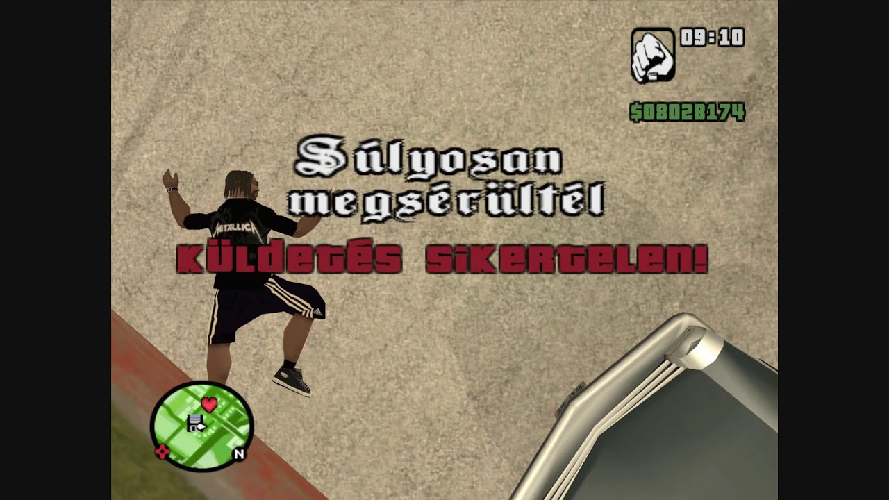 GTA San Andreas Funny die Wasted #14