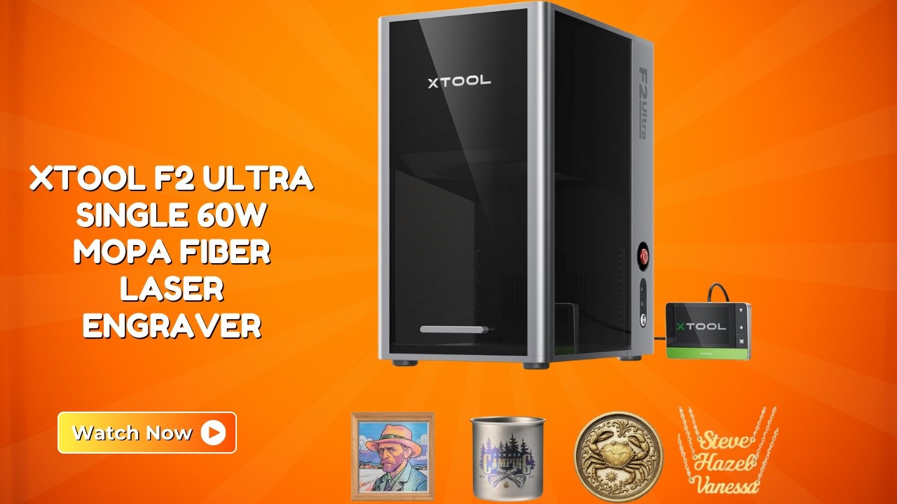 Upgrade to Industrial Engraving Results – xTool F2 Ultra Fiber Laser Engraver – REVIEW