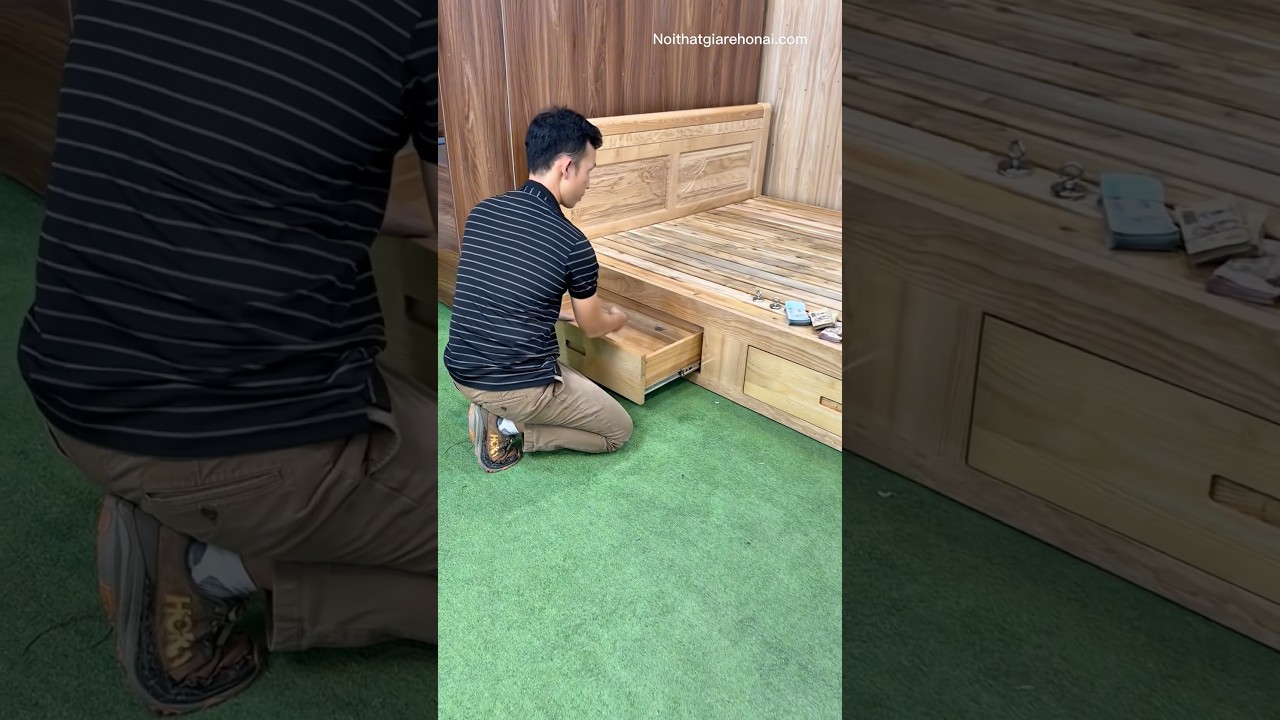 DIY Furniture Hack – Safely Hide Money Inside a Bed 