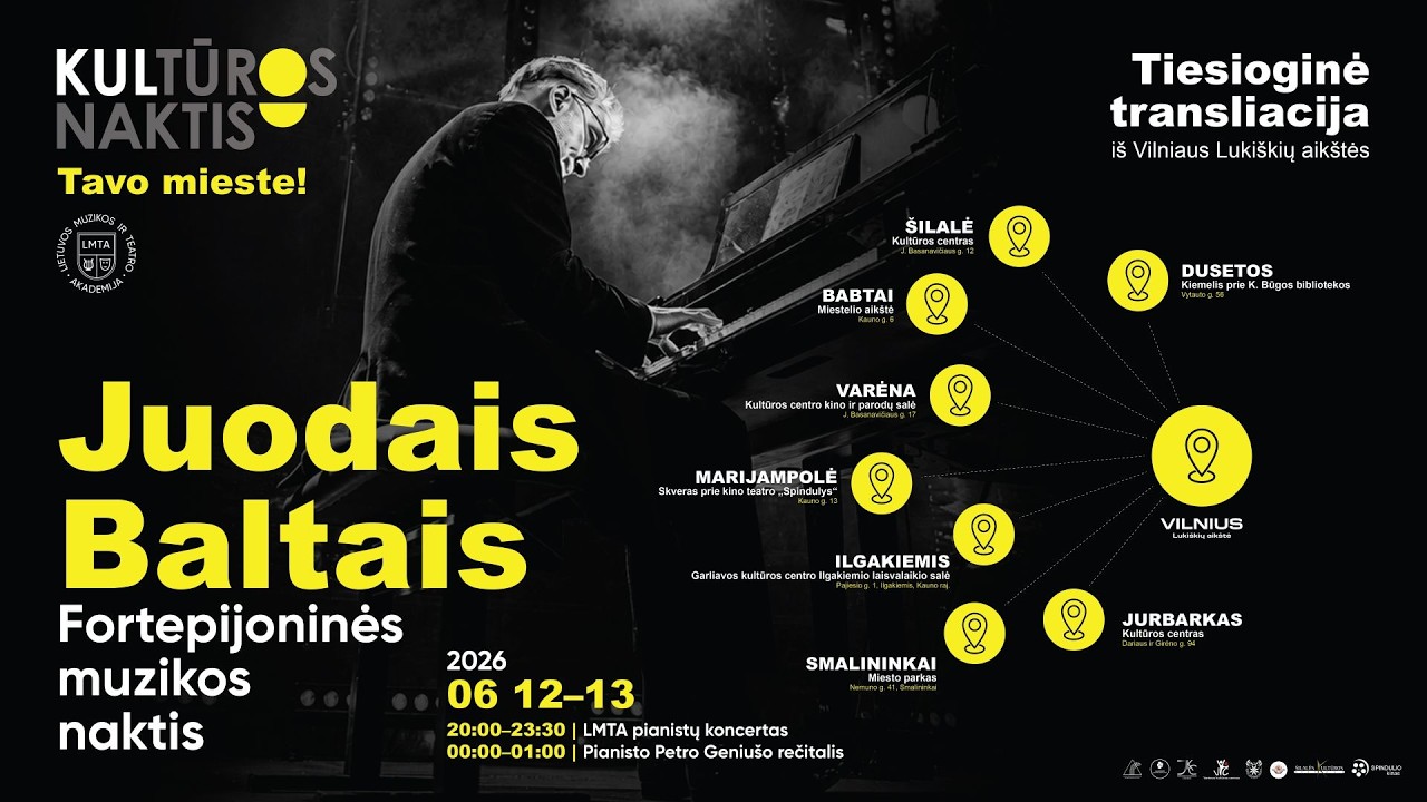 Kultūros naktis | Juodais Baltais