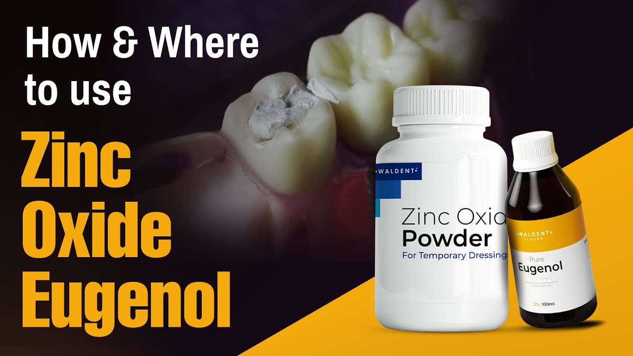 How & Where to use Zinc Oxide Eugenol