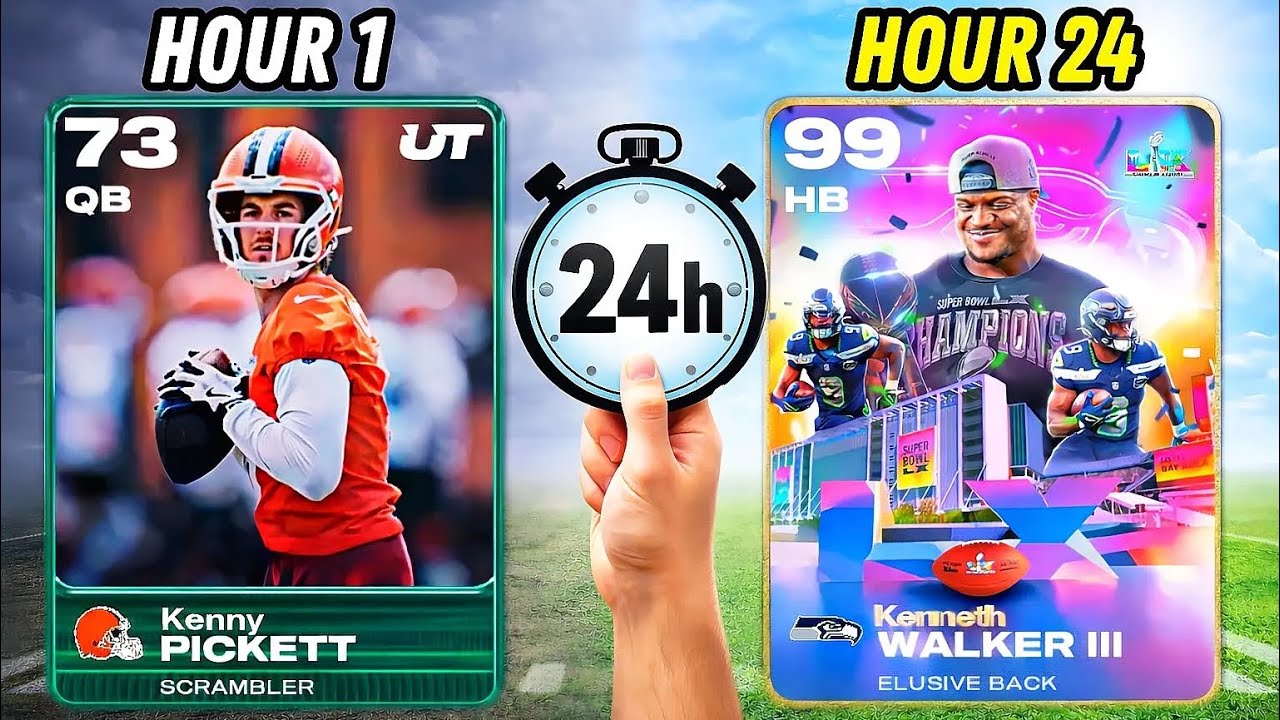 24 часа на создание ЛУЧШЕЙ команды в Madden Ultimate!