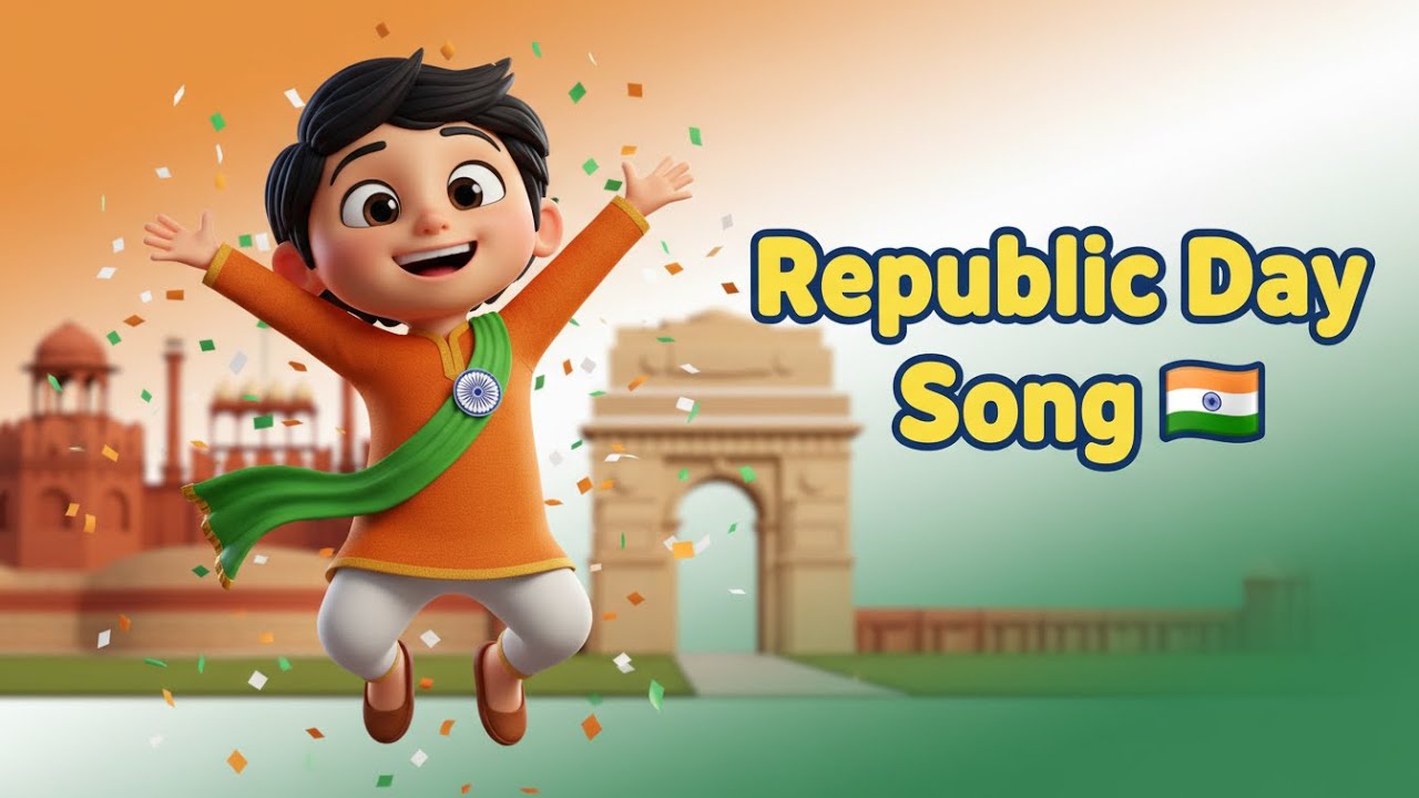🎉 26th January Republic Day Song 🇮🇳 | Kids Patriotic Rhyme | Toon Tales Planet