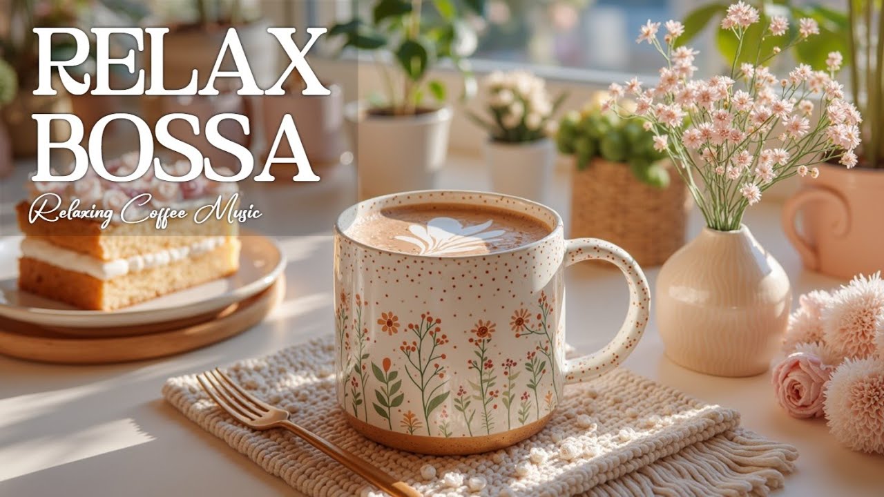 Расслабляющий босса-нова джаз для кофейни ~ Нежная весенняя джазовая музыка