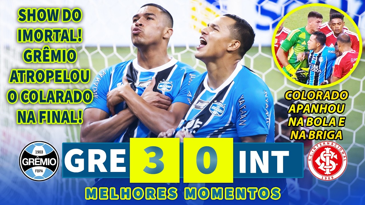 SHOW DO SUPERGRÊMIO NO GRENAL | Grêmio x Internacional | Melhores Momentos (COMPLETO) | 01/03/2026